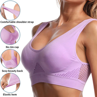 Shockproof Bra Wireless 6XL Plus Size